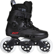 Powerslide Urban Freeride Trinity  Inlineskates - Maat 38/39 - Vrouwen - zwart/wit/rood