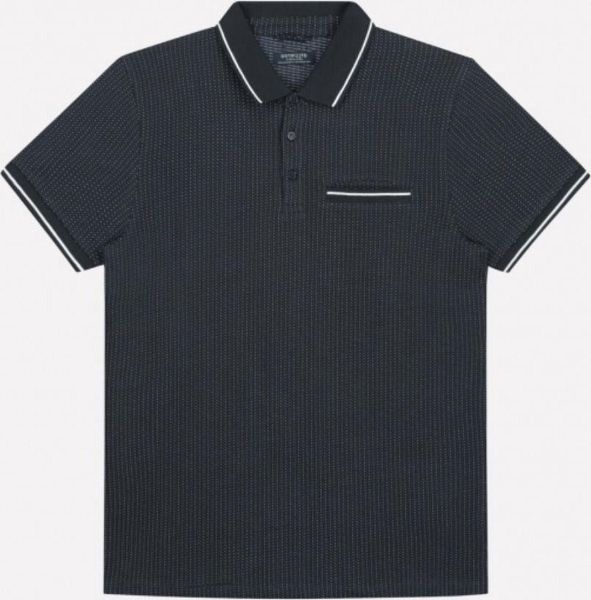 Dstrezzed Polo Korte Mouw Navy Blauw (202648 - 669)