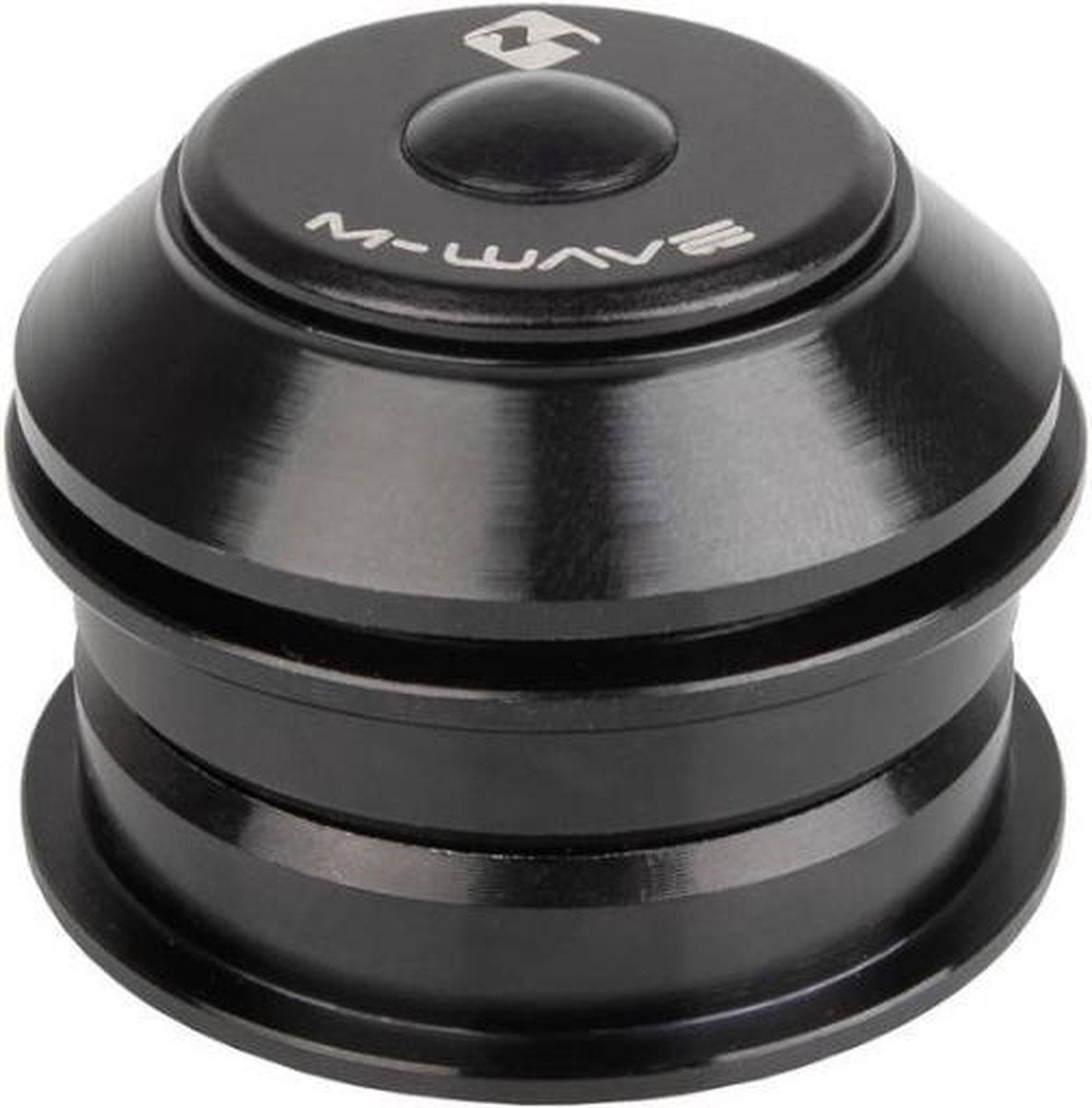 M-wave Balhoofdstel Zs44/44 C Zwart/zilver 8-delig
