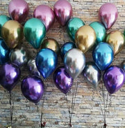 10 stuks metallic ballonnen