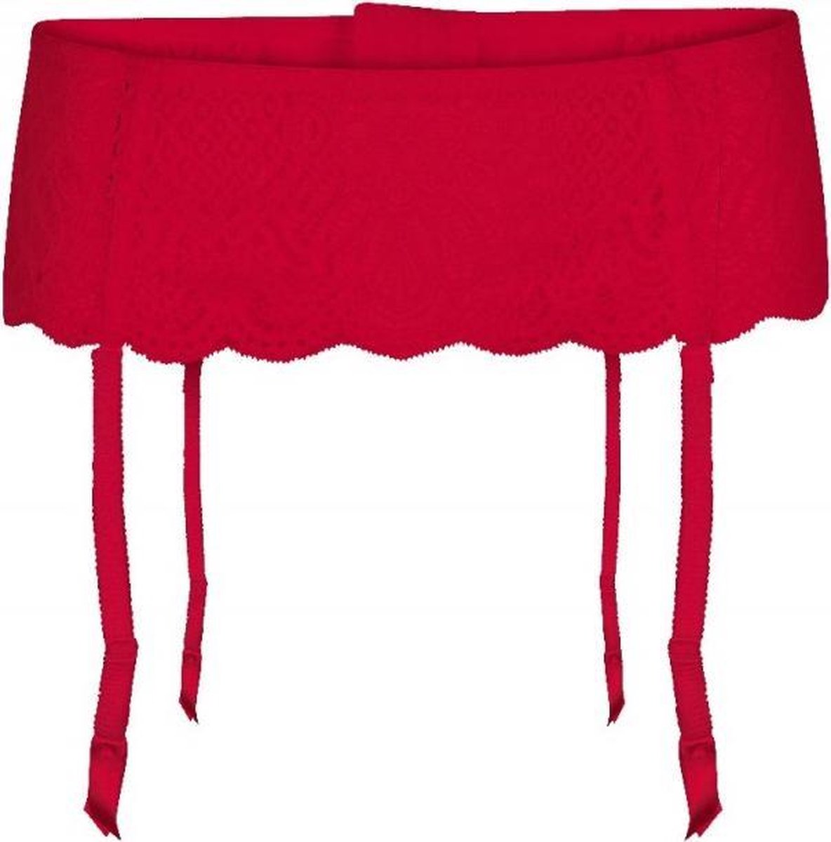 LingaDore - Daily Lace Jarretelgordel Rood - maat XXL - Rood