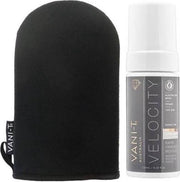 Vani-T Velocity Self-Tan +Bronzing Mitt Black herbruikbare handschoen