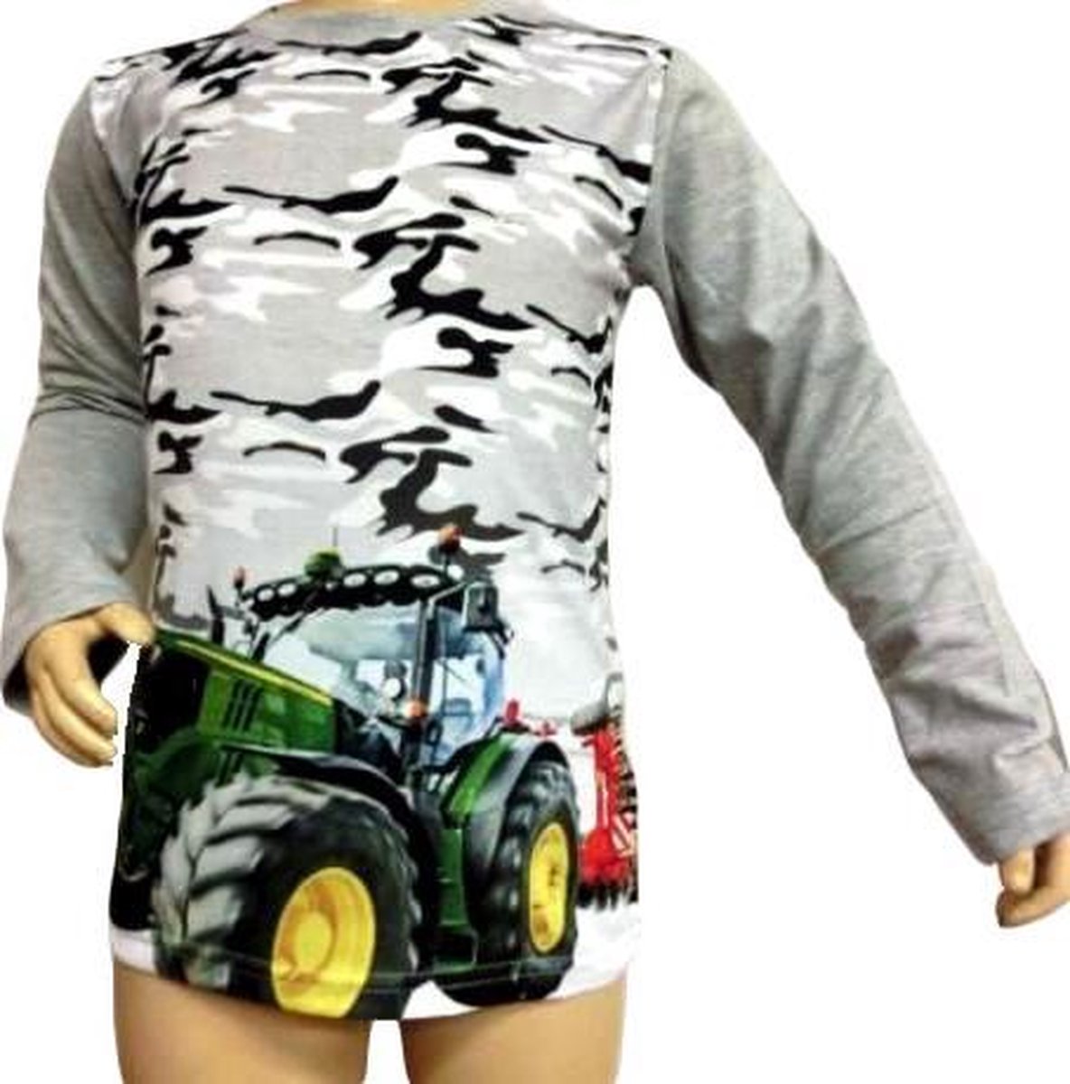 Shirt lange mouwen tractor 2 (146/152)