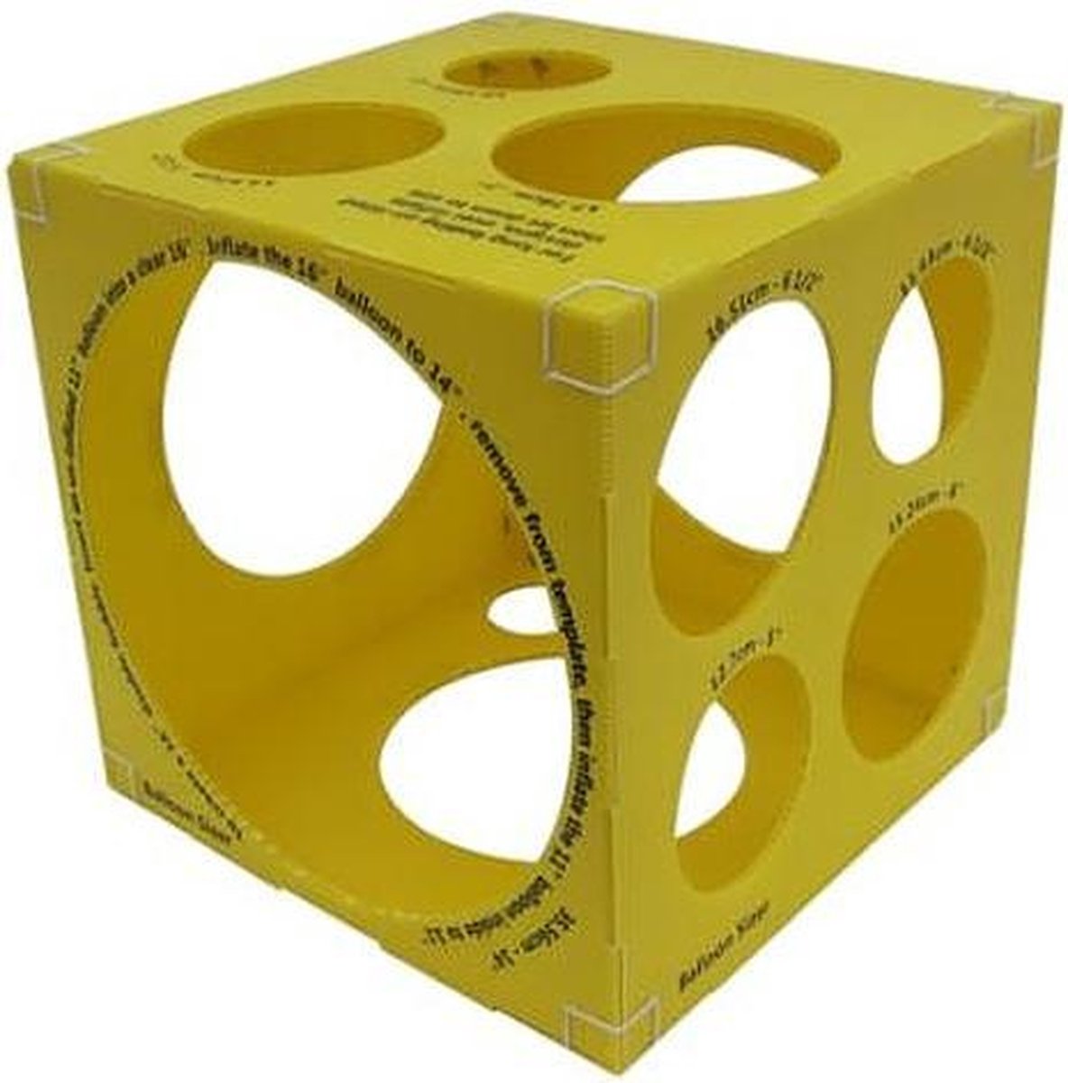 Globos Ballon Sizer 12 Maten Geel