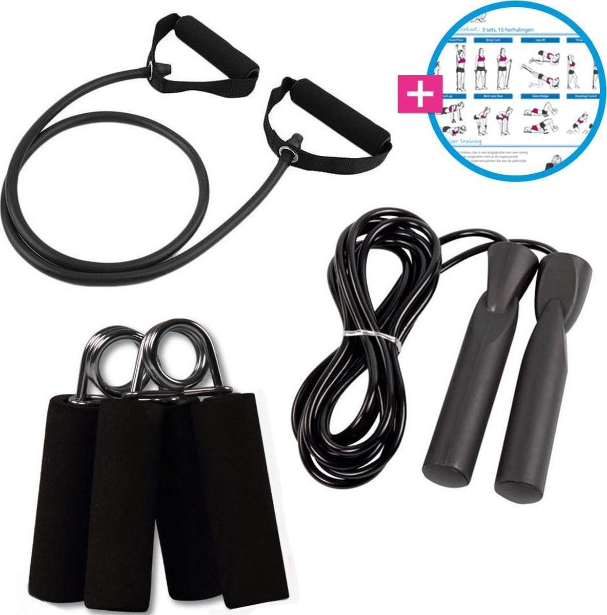 Fitness Fit Pakket - VirtuFit set - Inclusief trainingsschema