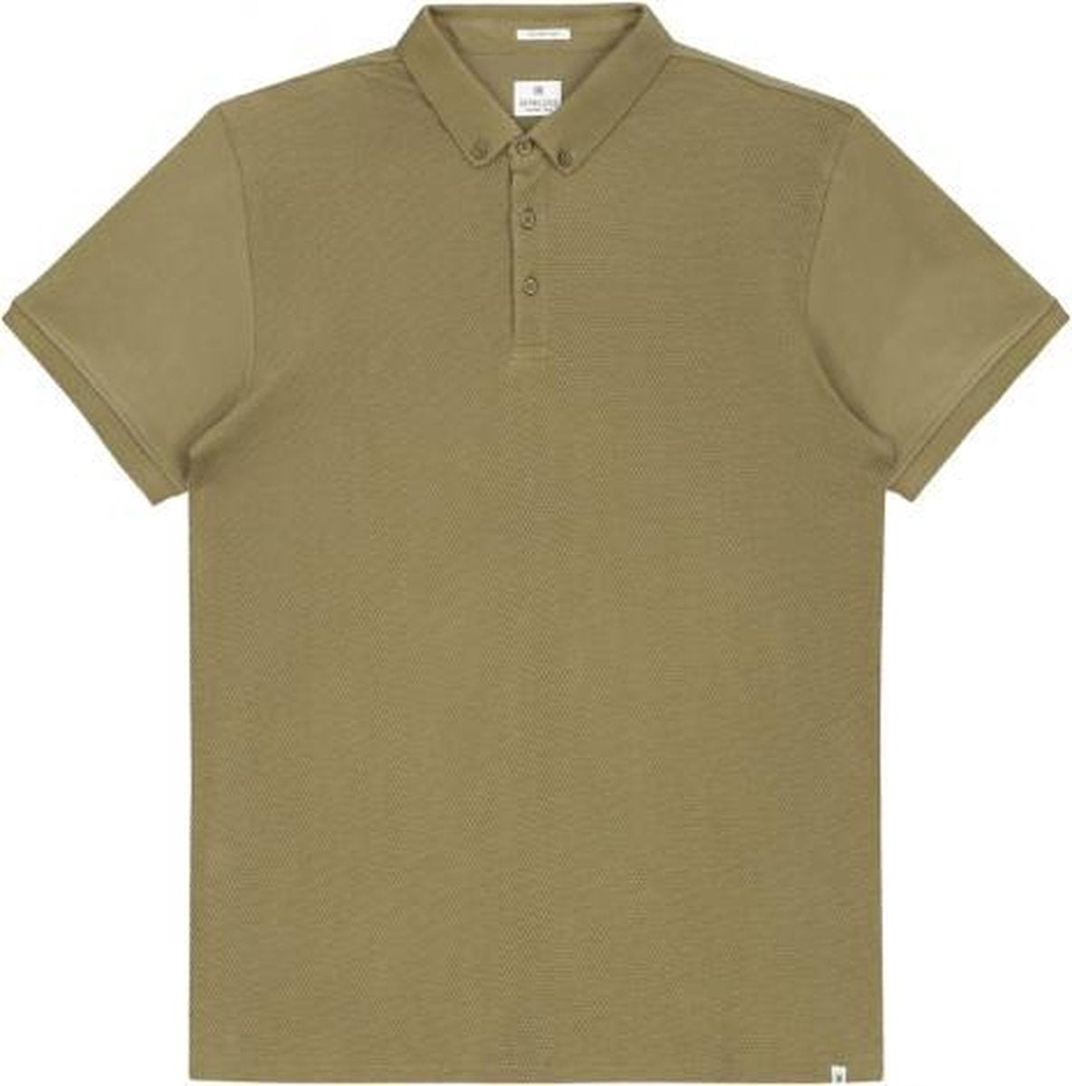 Dstrezzed Polo Honeycomb Jersey Stretch Army Groen (202356 - 511)
