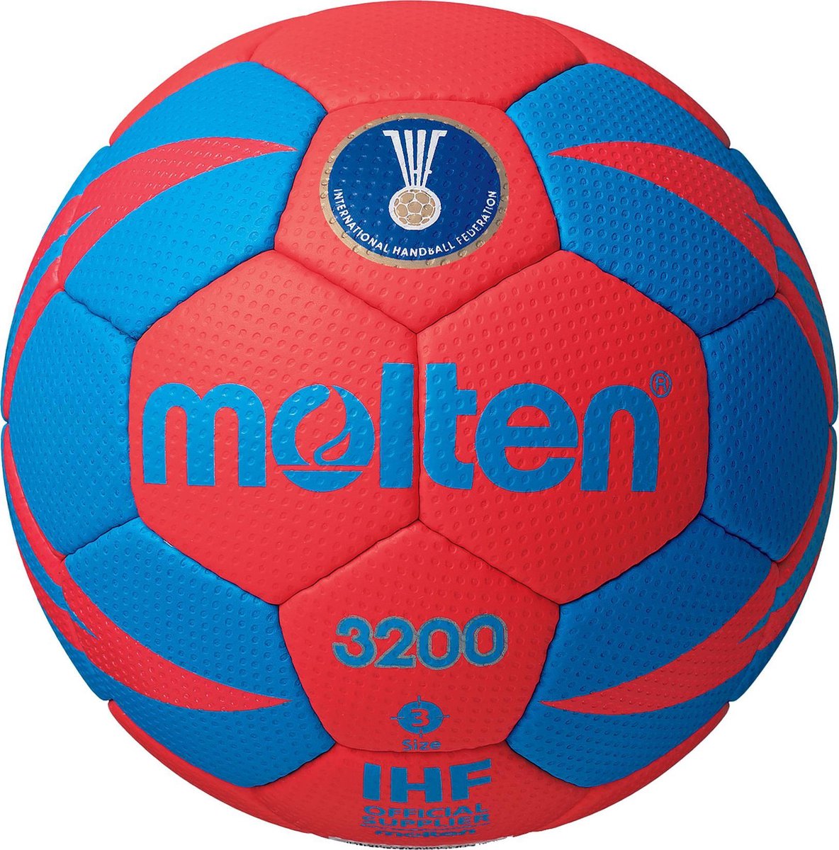 Molten Handbal - rood/wit/blauw maat 3