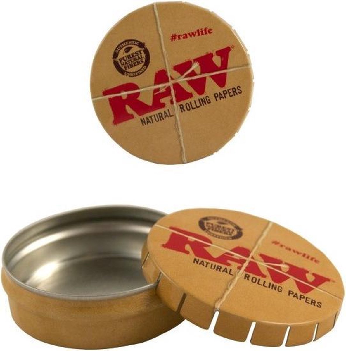 Raw Pop Up Tin Click Box