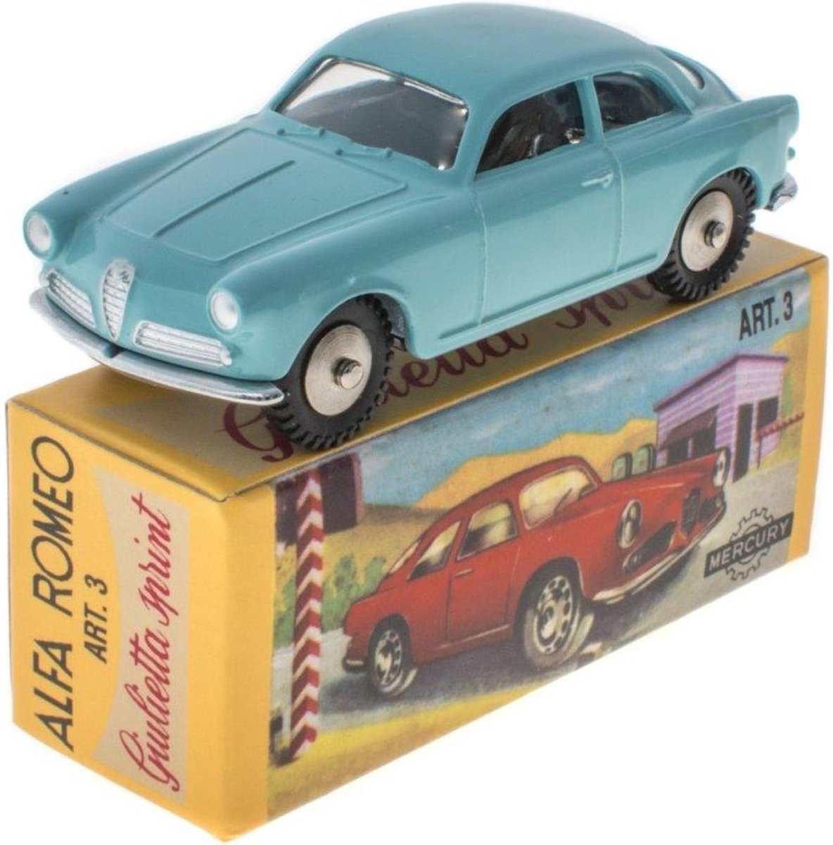 MERCURY Alfa Romeo GIULIETTA SPRINT VELOCE schaalmodel 1:48