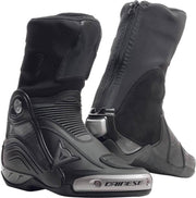 Dainese Axial D1 Black White Lava Red Motorcycle Boots 41