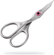 Premax Ring Lock Manicureschaartje gebogen - RVS - 9
