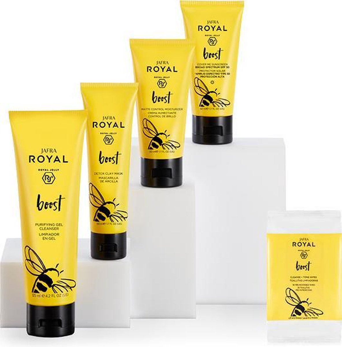 Jafra Boost set Basic voor vette huid