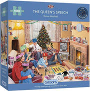 Gibsons puzzel The Queen's Speech - 1000 stukjes