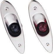 .LED BAKBOORD & STUURBOORD INBOUW RVS