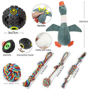 TZ® Honden starter kit 24-delig | Honden-beginnerset | Hondenspeelgoedset | Hondenverzorging | Hondenriem | Voer en Drinkbenodigdheden | Honden-trainingsbenodigdheden | Puppy Starterkit | Puppy starterset