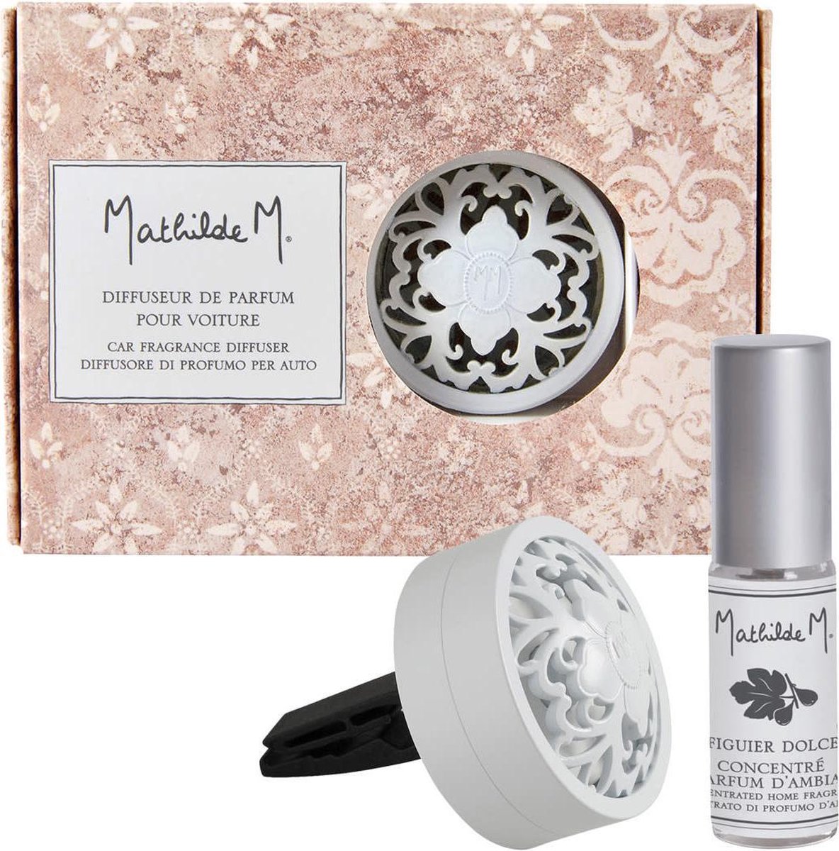 AutoParfum Diffuser met spray - Figuier Dolce