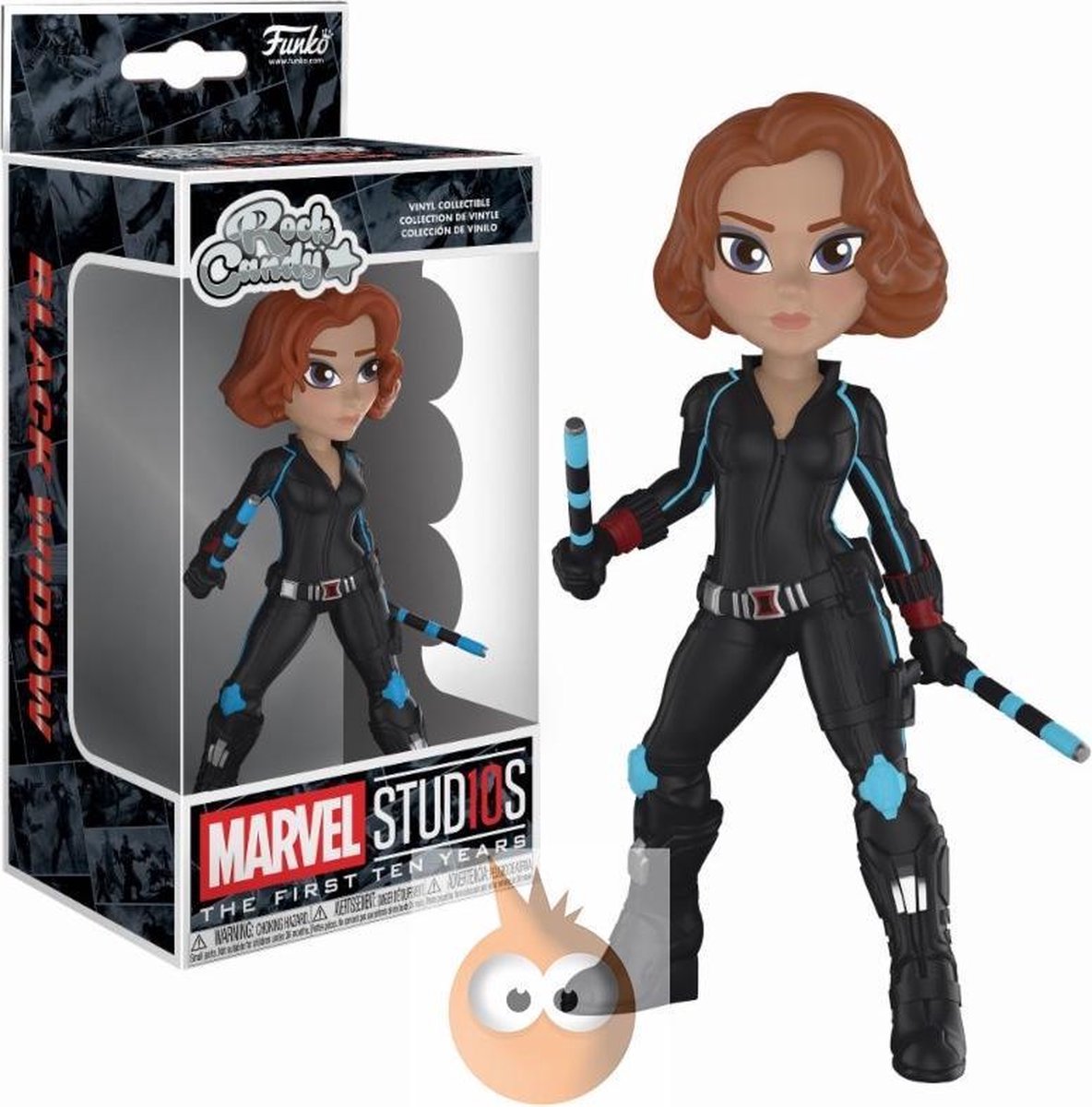 Beeldje Funko Rock Candy Marvel: Marvel Studios 10: Black Widow
