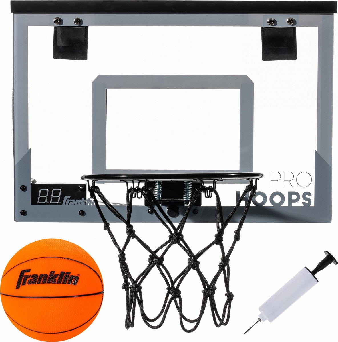 Franklin Basketbalbord Led 45 X 30 Cm Transparant 3-delig