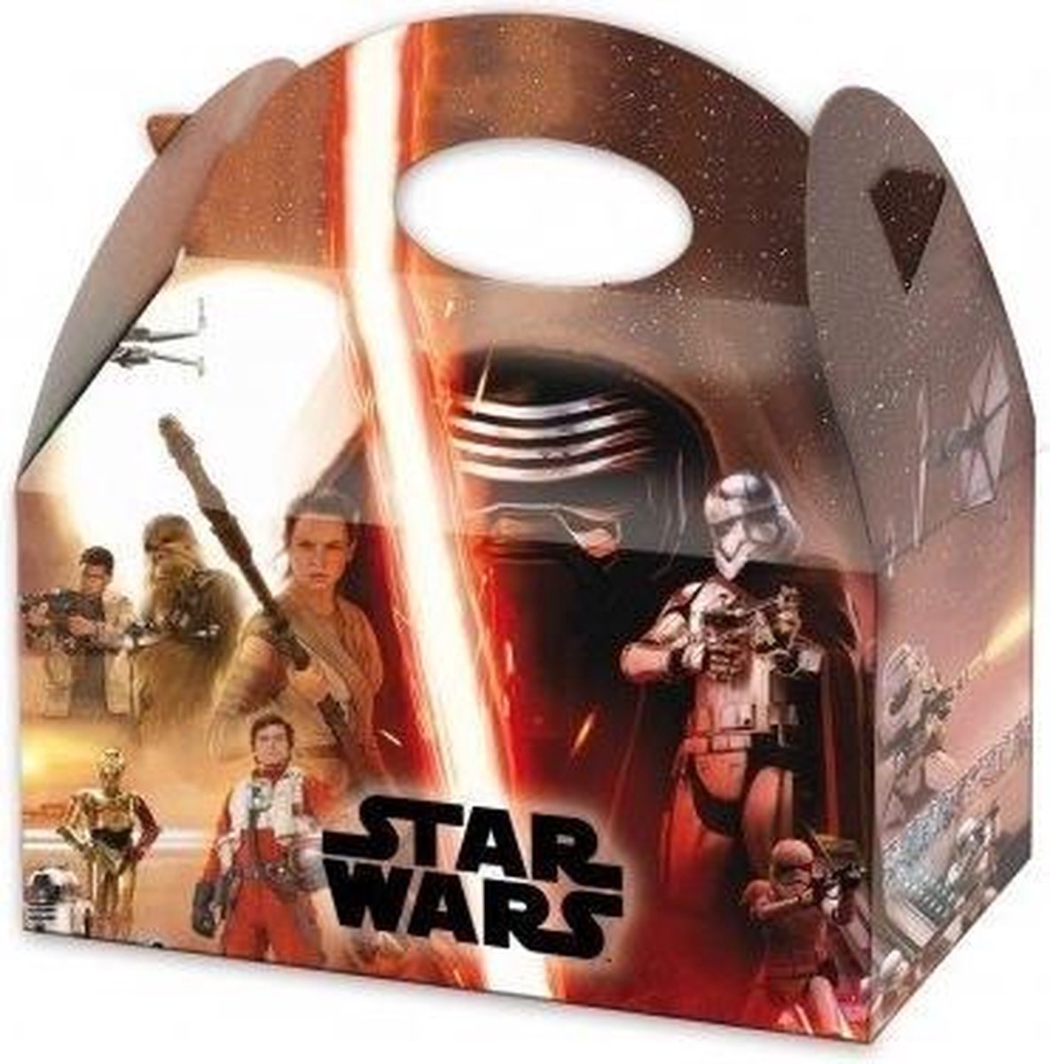Star Wars Awakens traktatie doosje 16 x 16 x 10