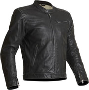 Halvarssons leren motorjack Idre zwart 48