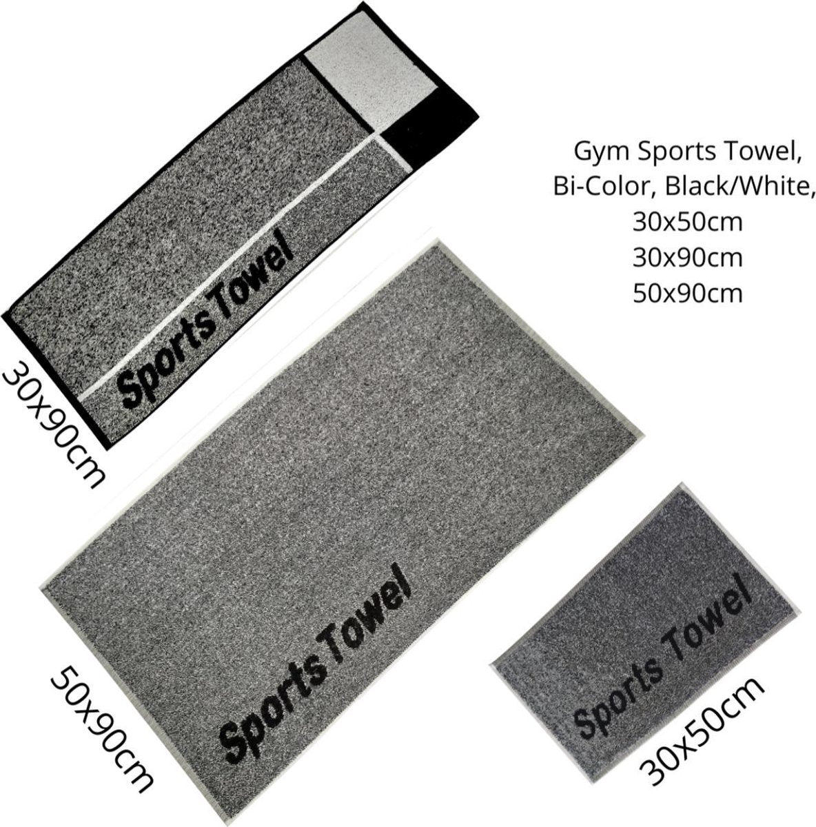 4 x {Sports Gym Badstof