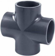 PVC Kruisstuk - Koppelstuk zwembad - Koppeldeel - 16 bar (PN16) | 50 mm