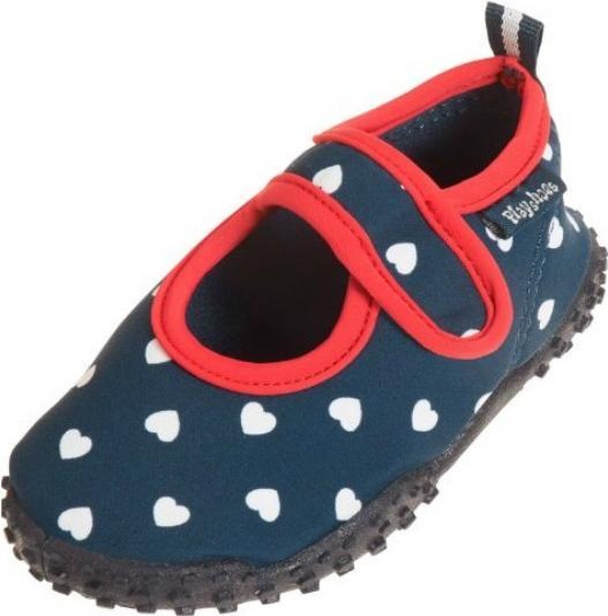 Playshoes waterschoentjes open marine hartjes