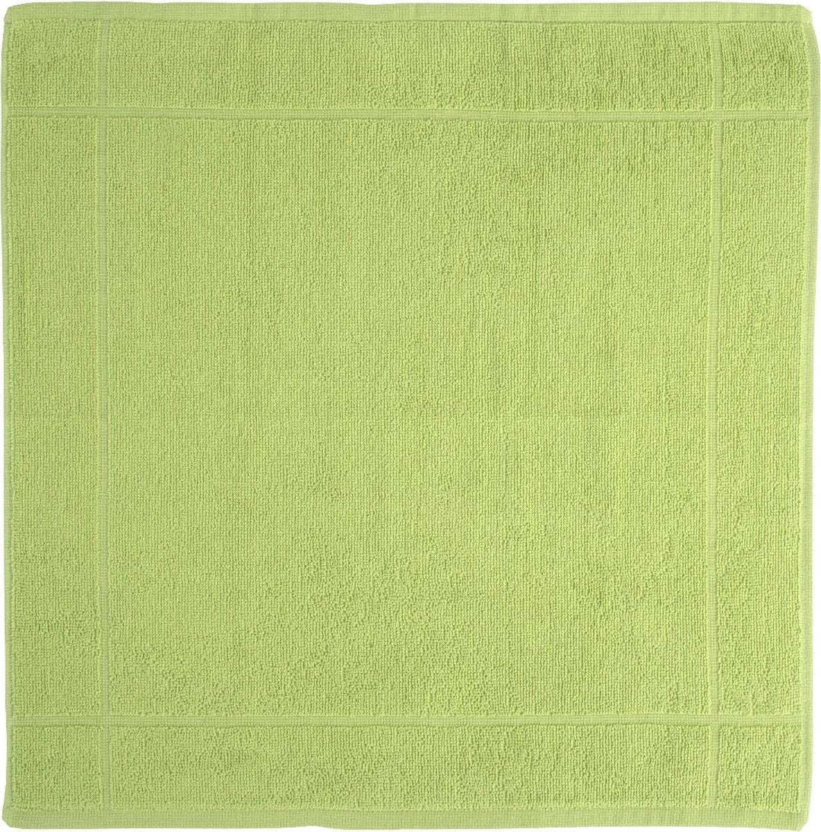 Clarysse Keukendoek Groen 50x50cm 6 stuks