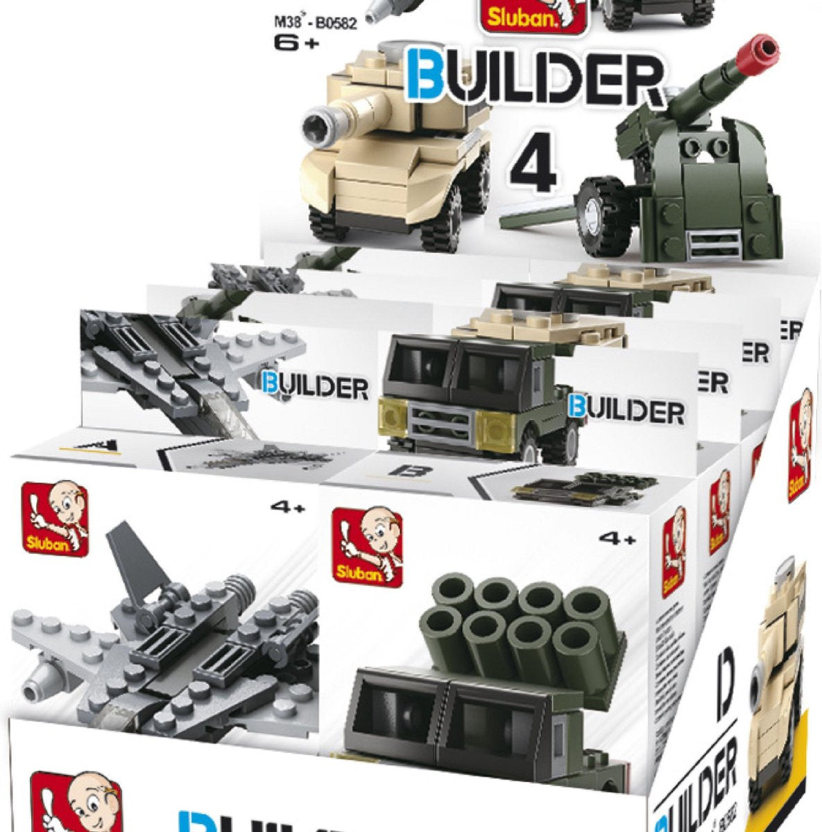 Sluban Builder: Display 8 Army (m38-b0596)