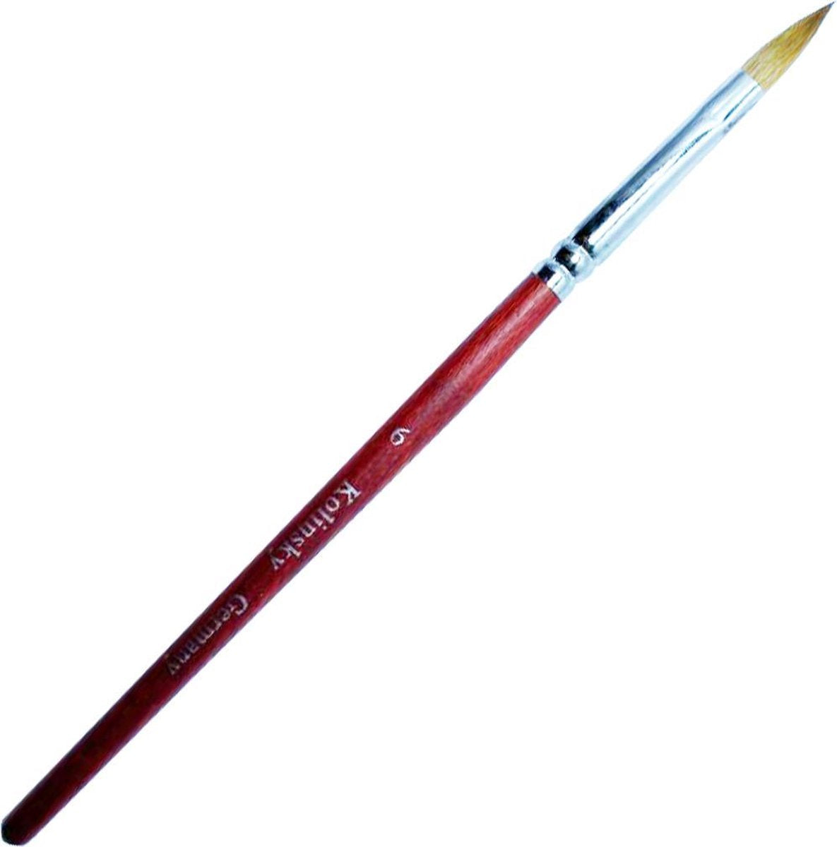 Kolinsky Professioneel Acryl Penseel nummer 6