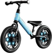 QPlay Spark Loopfiets - Jongens en Meisjes - 12 inch - Blauw - Met Led Verlichting