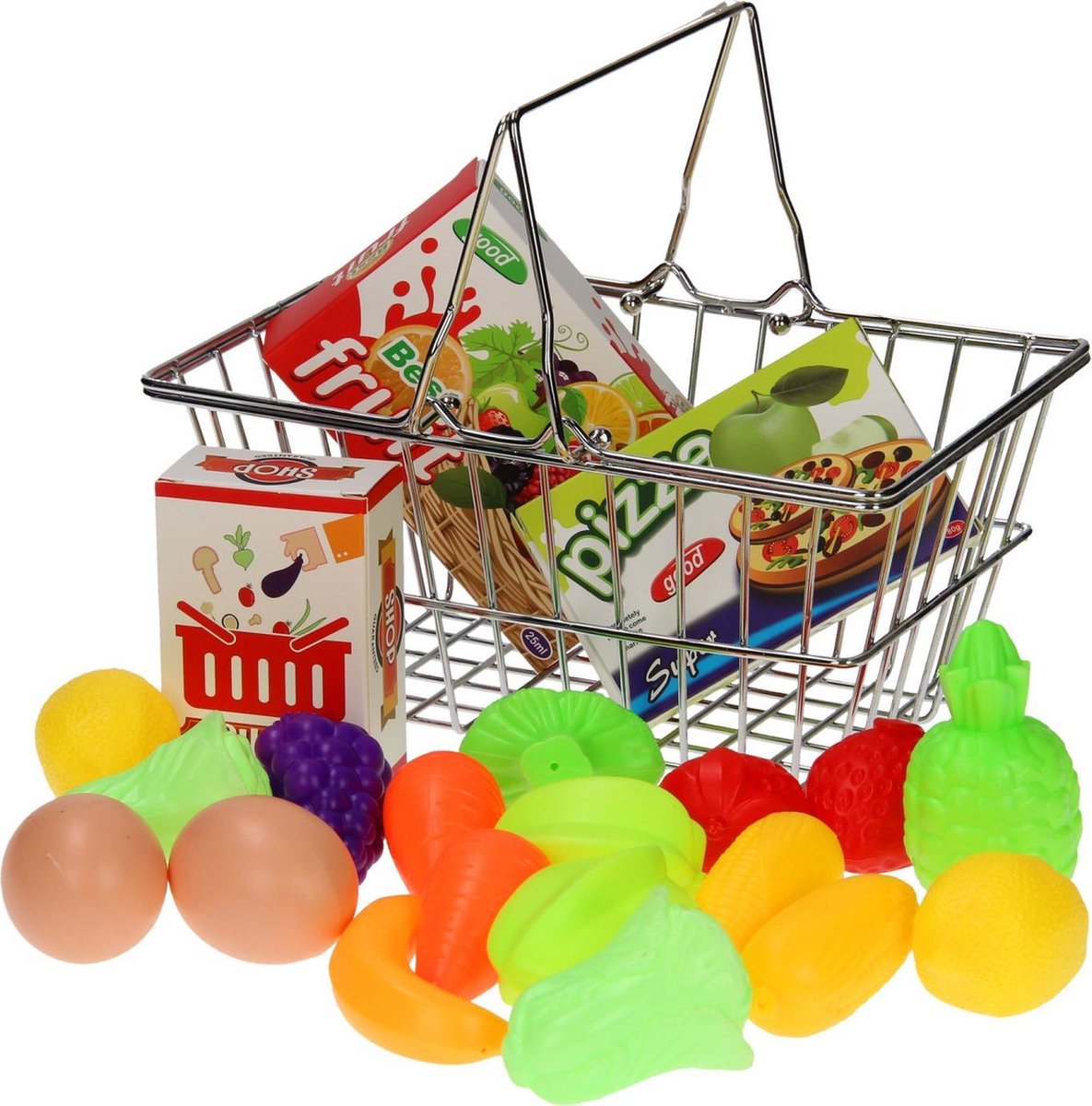 Mandje met Boodschappen