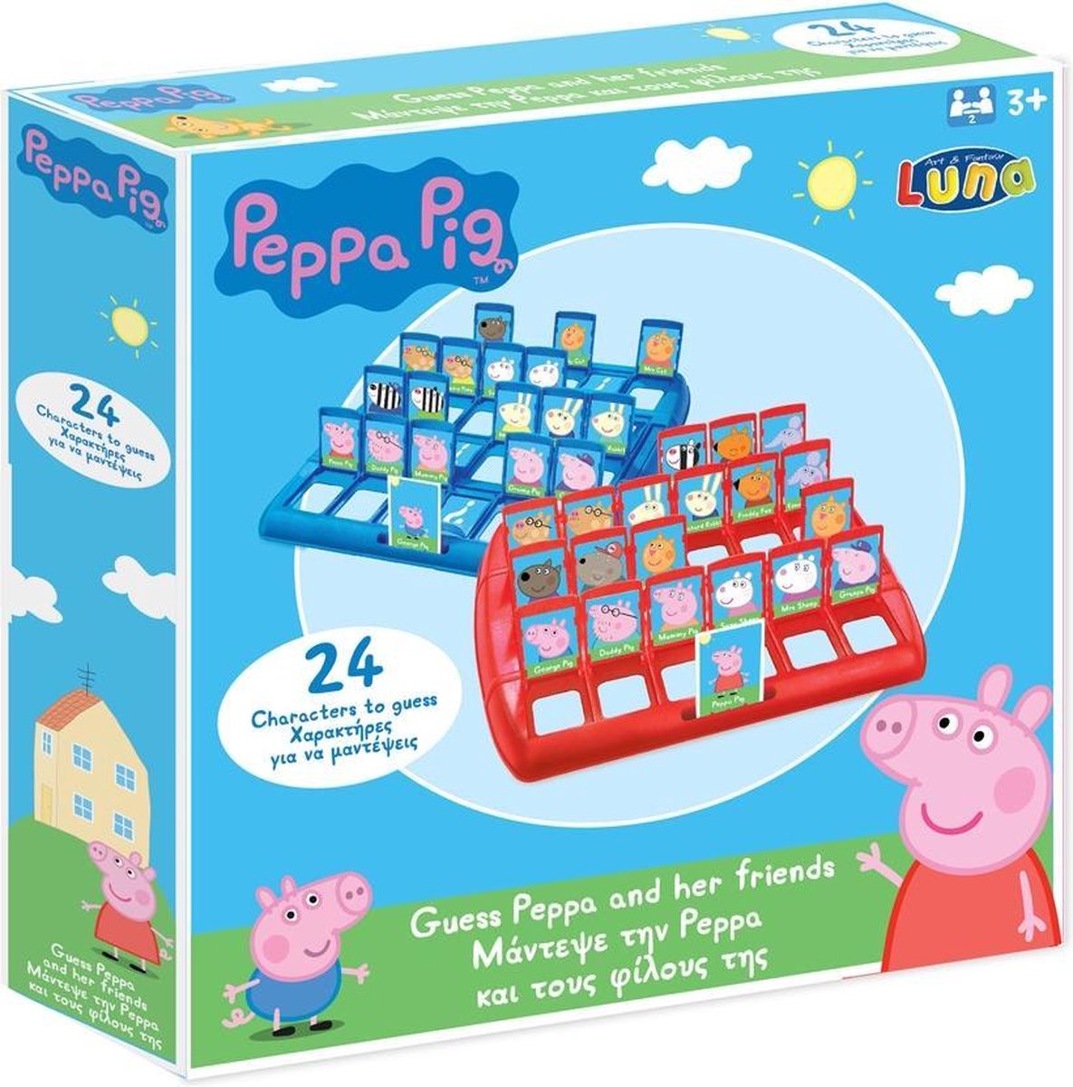 Luna Kinderspel Peppa Pig Junior Rood/blauw