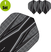 Pentathlon TDP Lux Vision Black Dartflights - Grijs- ()