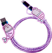 Pusheen Usb-oplaadkabel Zeemeermin 105 Cm Paars