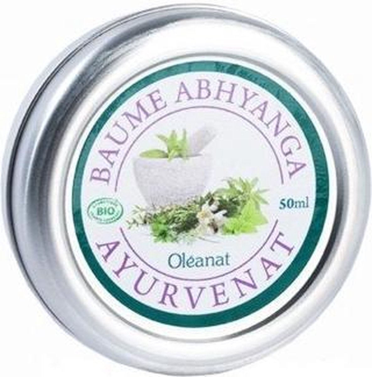 Ayurvedische massage balsem met 18 kruiden BIO - 50 - Biologisch - M