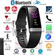 MIFOR® 2020 Hartslagmeter - ECG - Thermometer MET Saturatiemeter- ECG functie met APP - Hartslagmeter- Bloeddrukmeter - Alternatief Apple Watch