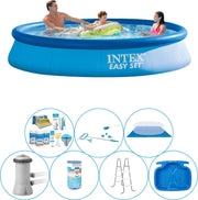 Zwembad Comfort Pakket - 8-delig - Intex Easy Set Rond 366x76 cm