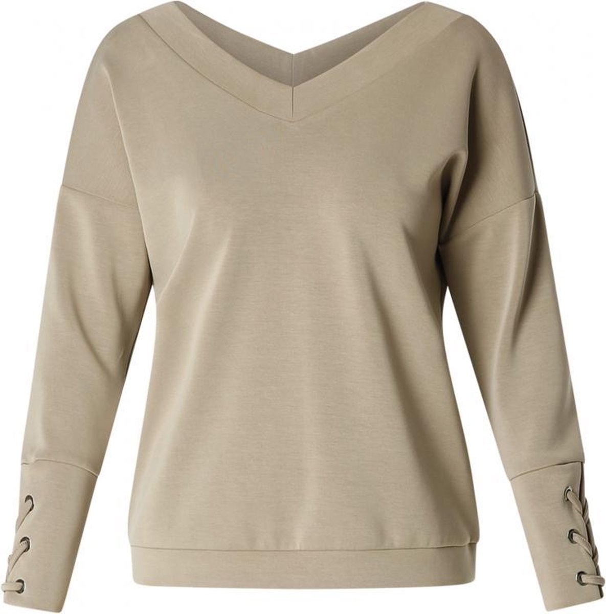 YEST Cassidy Sweatshirt - Taupe Grey - maat 36