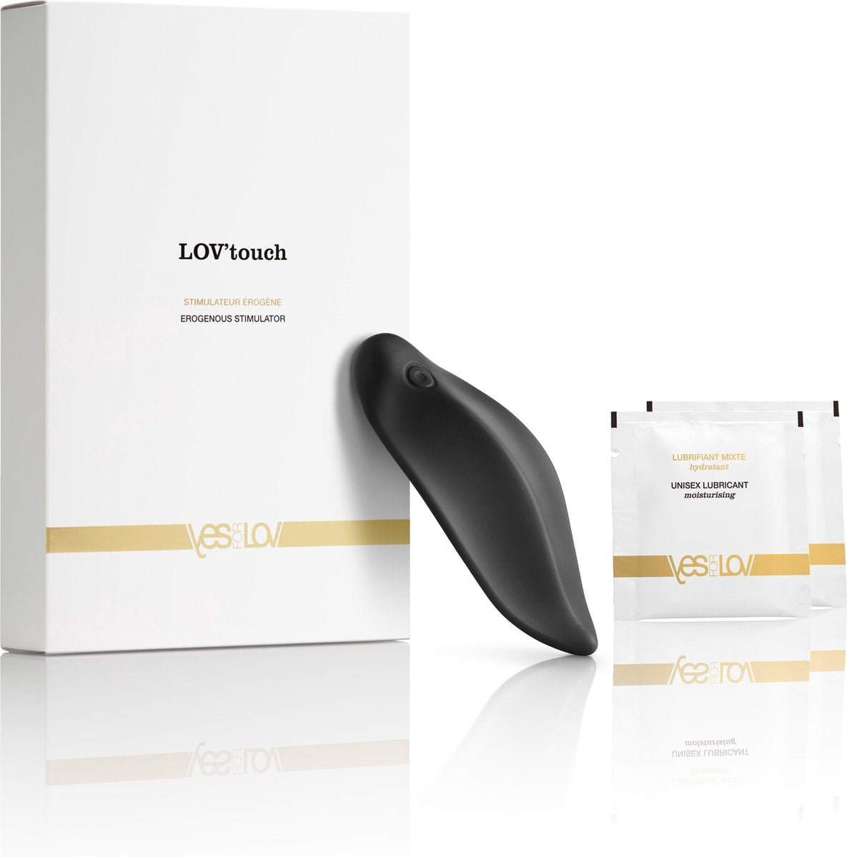 YESforLOV - LovTouch Erogenous Stimulator Vibrerende Pebble
