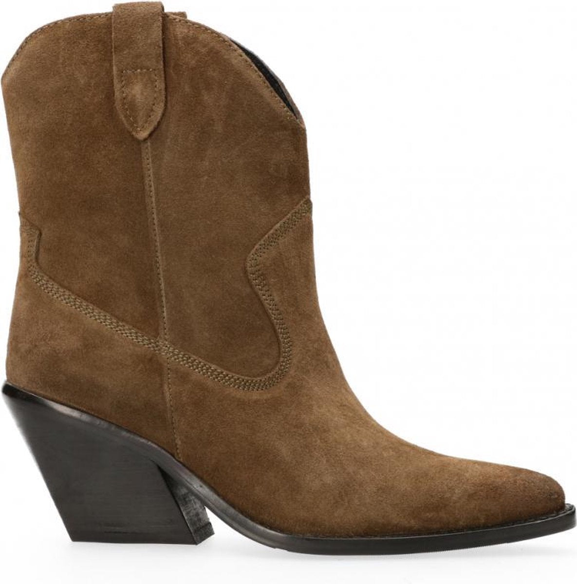Bronx  - Western Low Kole Boot Suede - Womens - Beige - 39