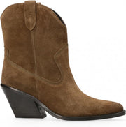 Bronx  - Western Low Kole Boot Suede - Womens - Beige - 39