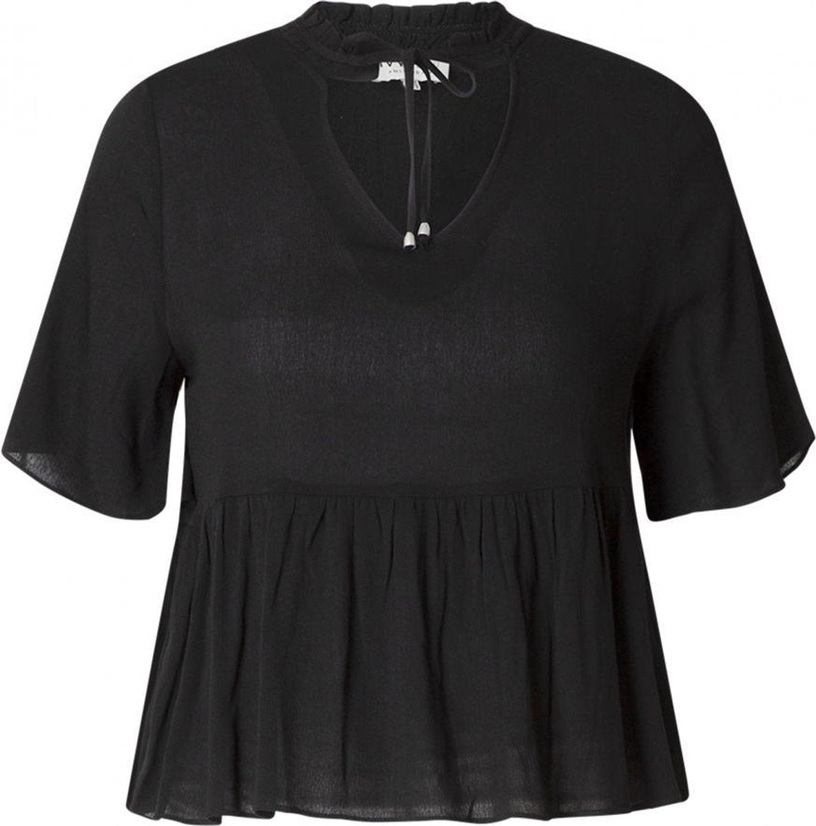 IVY BEAU Esmay Blouse - Black - maat 46
