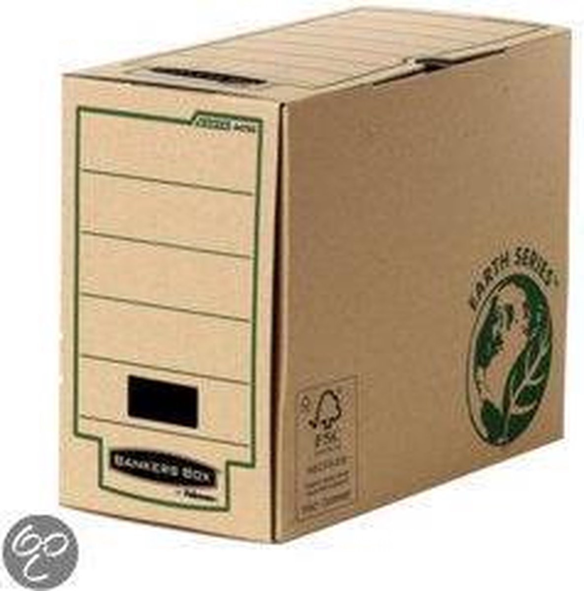 Fellowes Archivschachtel Earth Serien 150mm A4 - 20 stuks