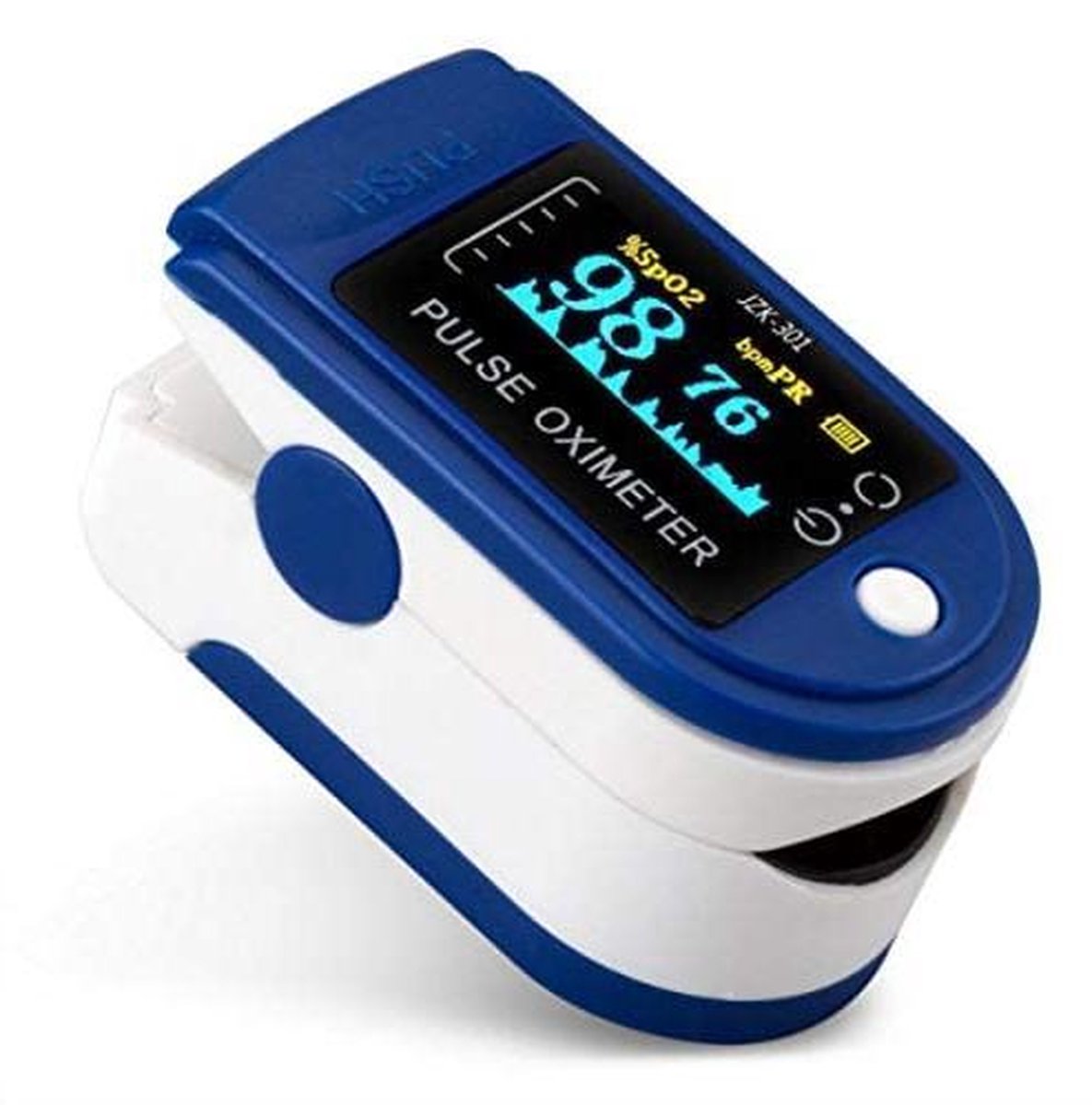 Doodadeals® P2000 Saturatiemeter – Saturatiemeter Best Getest – Pulse Oximeter – Zuurstofmeter - Saturatiemeter Zuurstofmeter Vinger – Saturatiemeter met Hartslagmeter