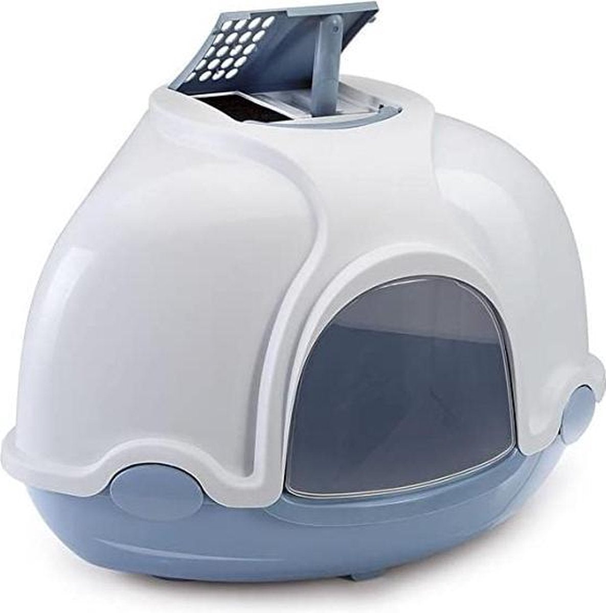 Imac kattenbak Ginger Stone Blauw Grijs 50x50x45 cm