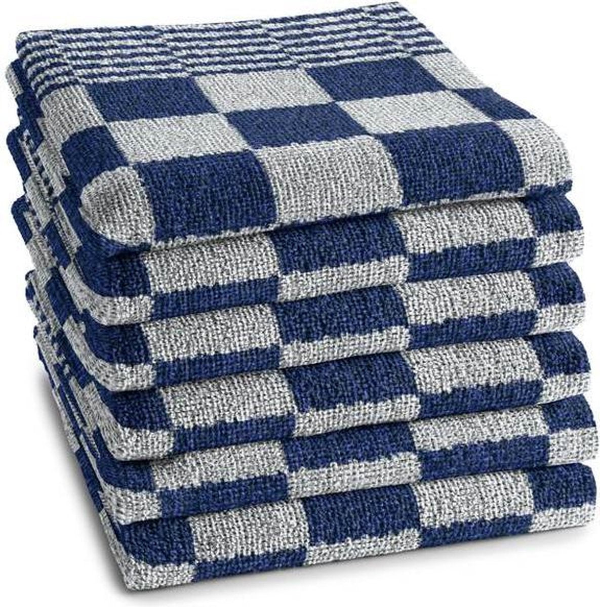 DDDDD Barbeque - Keukendoek - 50x55 cm - Set van 6 - Blue