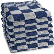 DDDDD Barbeque - Keukendoek - 50x55 cm - Set van 6 - Blue