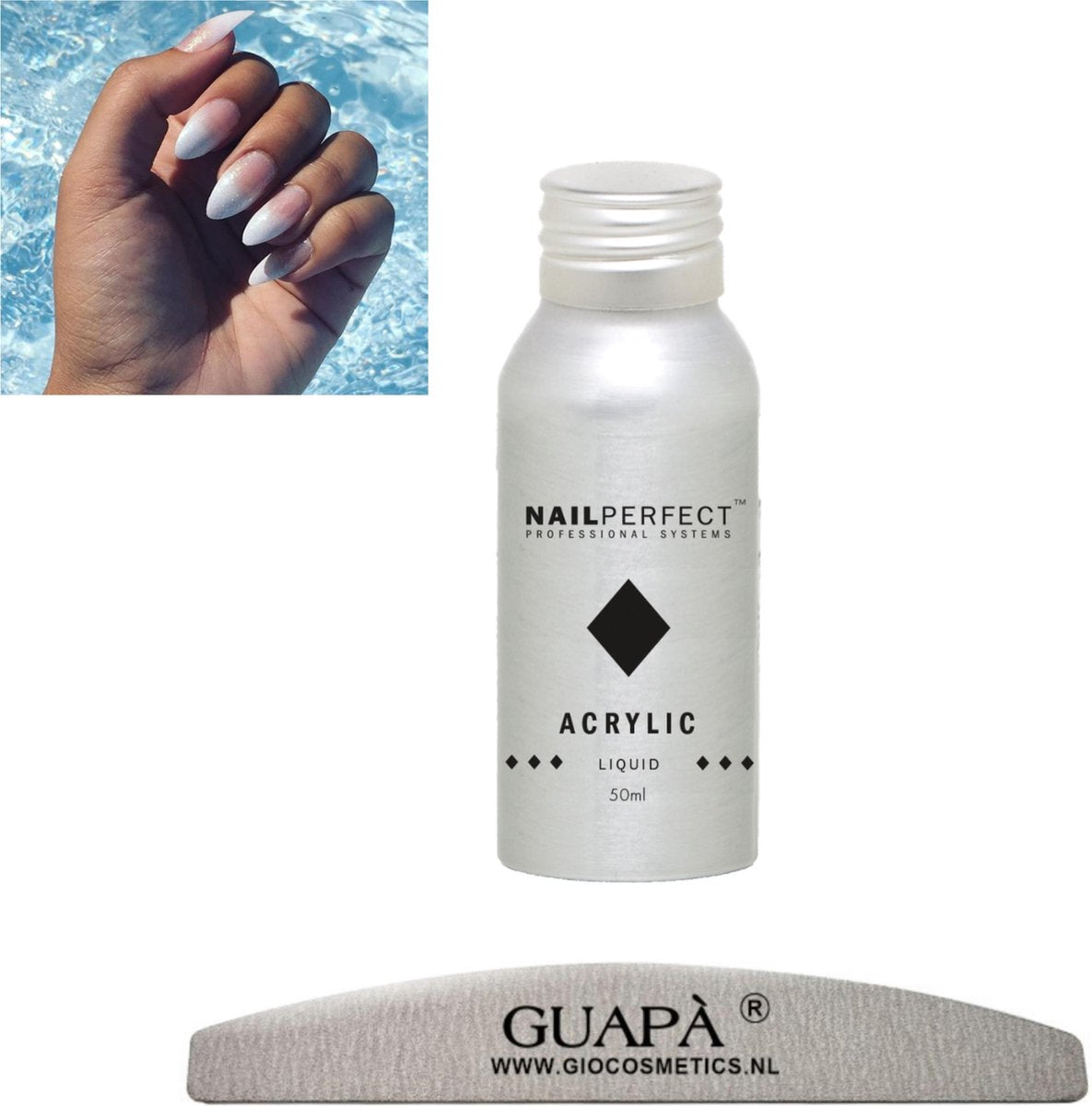 GUAPÀ® acryl liquid van professionele kwaliteit | acryl vloeistof |acrylic monomer | 50 ml