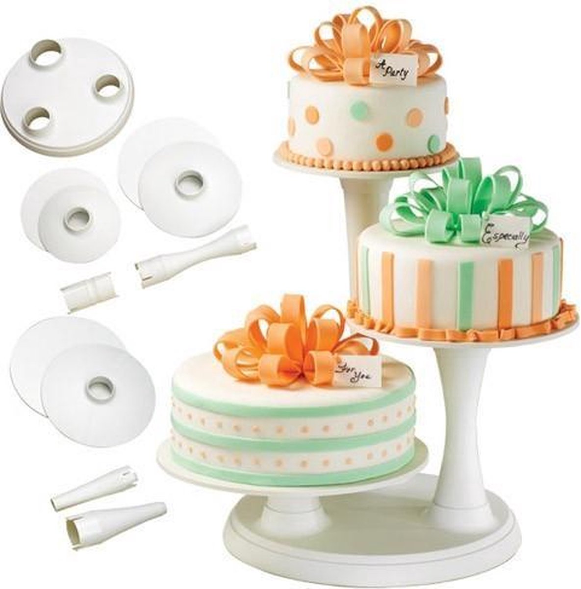 Wilton 3 Tier Pillar Cake Stand